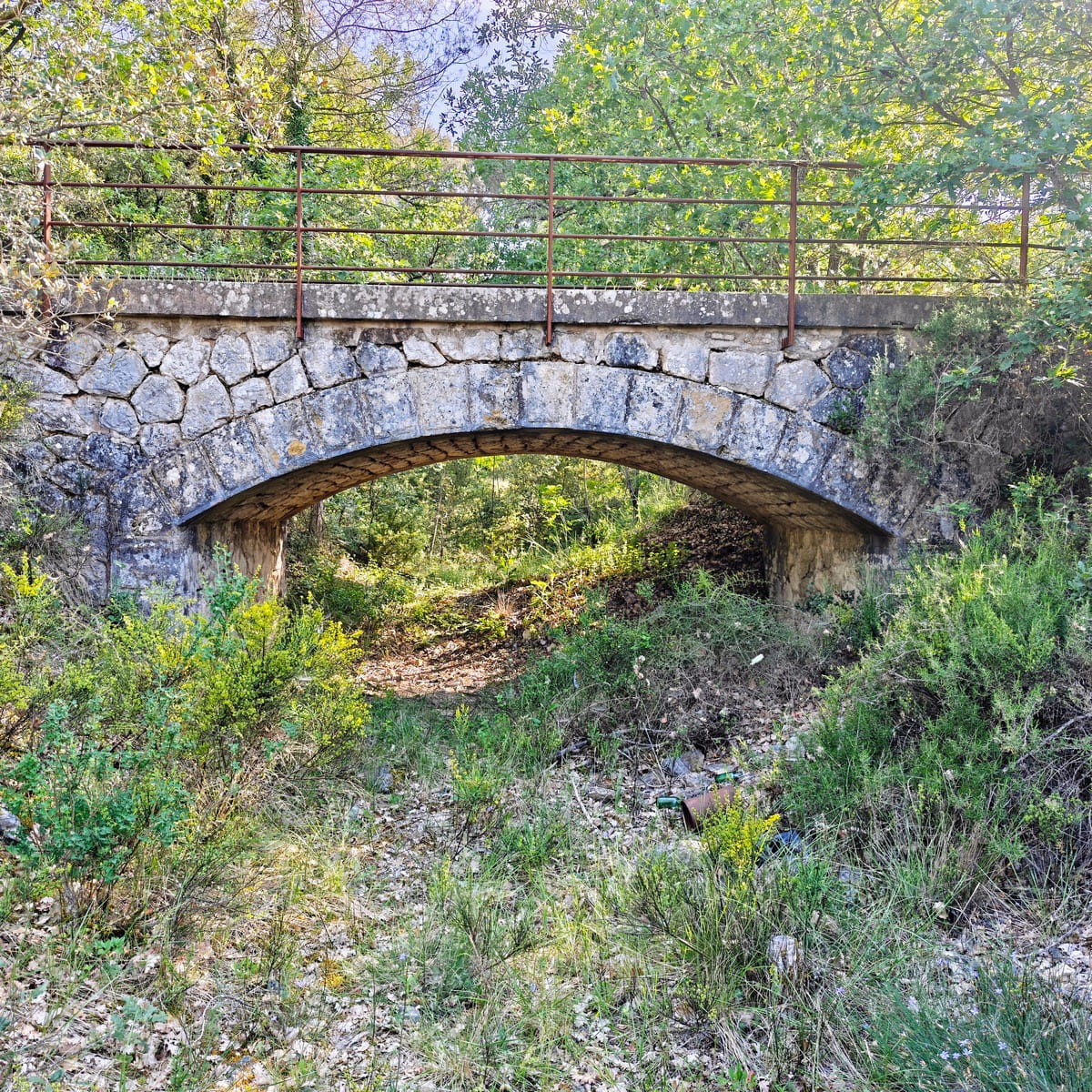 Vue globale Nord du 3ème pont du Canal du Verdon - 2026.