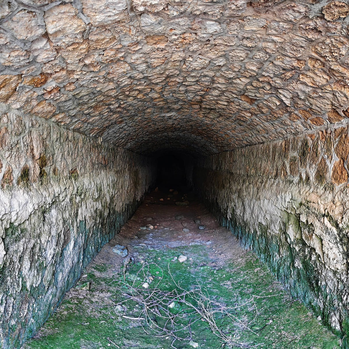 Entrée Est (depuis le Domaine Saint-Antonin) du tunnel du Canal du Verdon - 2026.